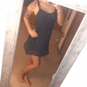 Navy blue hollister dress